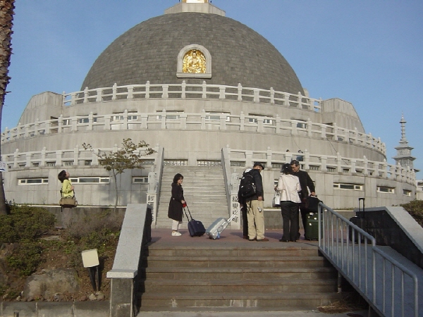 2006춘계수련대회-제주1 - 불사리탑 도착