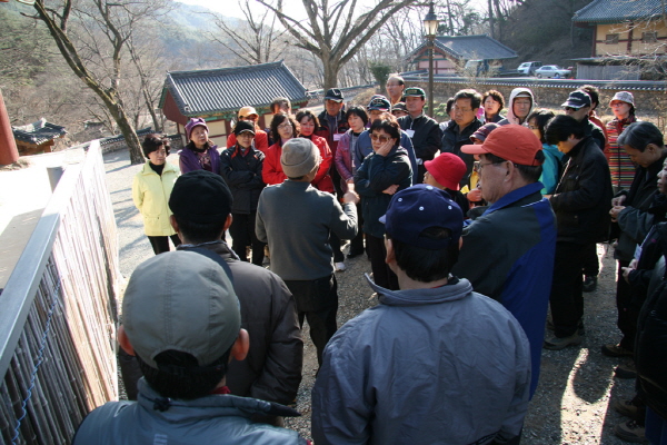 열심히 설명해주시는 - 사진은 클릭하시면 크게 보입니다.