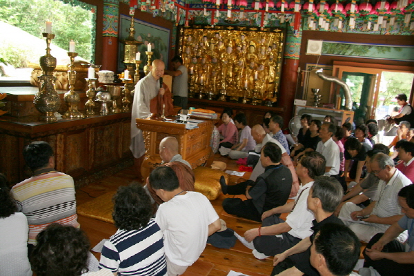 법흥사 구인사 사찰순례 - 법회